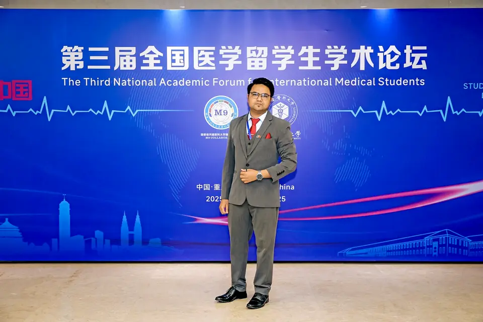 Professional conference group photograph